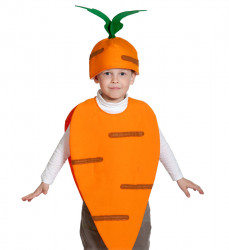Костюм карнавальный детский "Морковь"