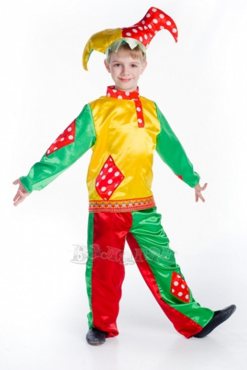 Карнавальный костюм Русский скоморох детский