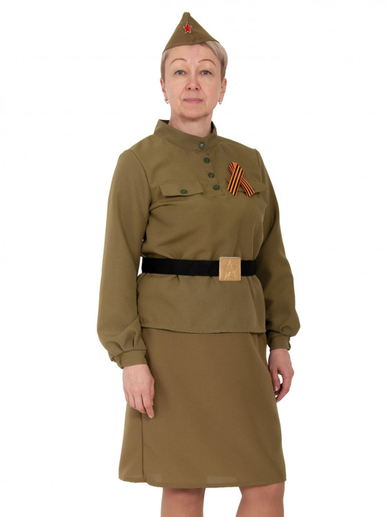 Военный костюм "Солдатка" взрослый женский