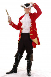 Исторический костюм "Капитан пиратов" мужской