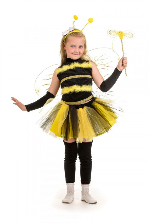 Карнавальный костюм "Пчелка в пачке" детский