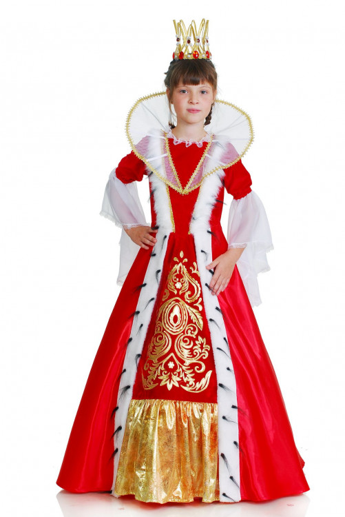 Карнавальный костюм "Королева Франции" детский