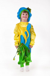 Карнавальный костюм "Солнышко-Ручеек-Весенний лист" детский