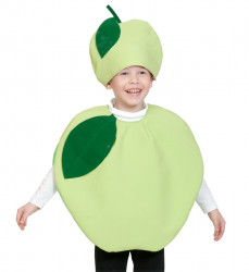 Карнавальный костюм "Зеленое Яблоко" детский