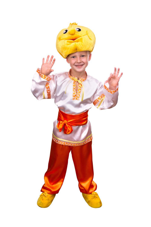 Карнавальный костюм Колобок, рост 122-134 см