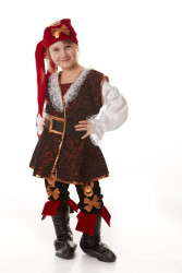 Карнавальный костюм "Маленькая Разбойница" для девочки