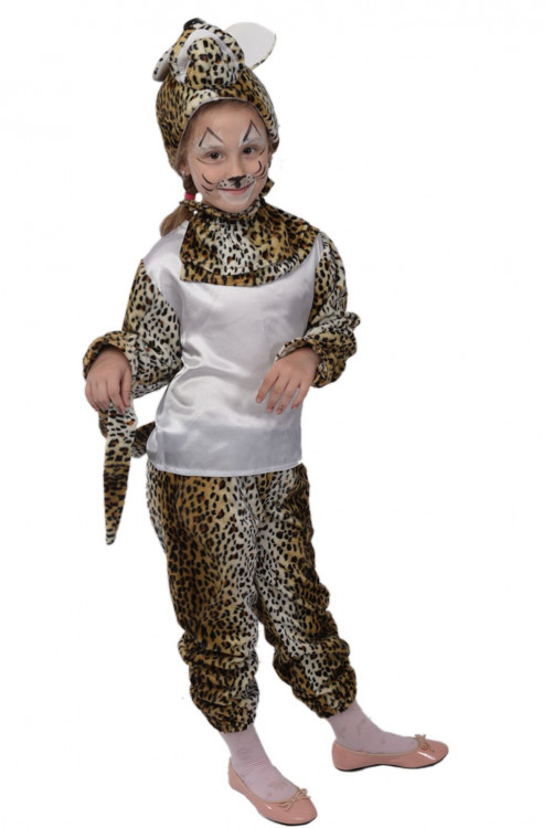 Маскарадный костюм "Леопард" детский