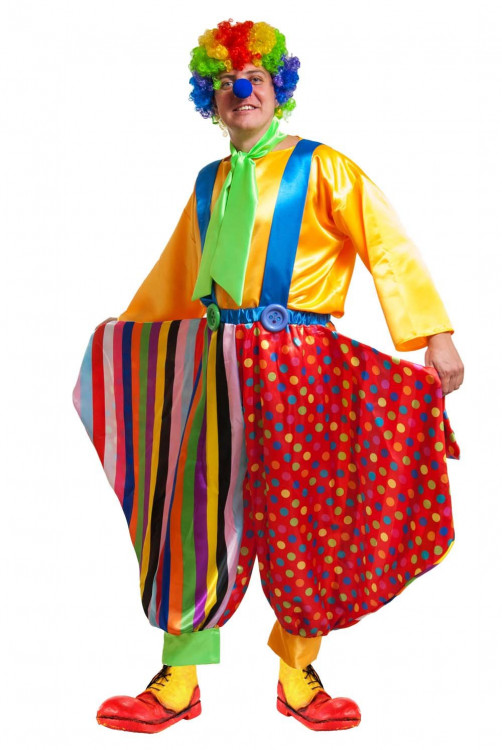 Карнавальный костюм Клоун взрослый 