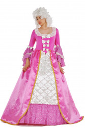 Карнавальный костюм (платье) "Барокко" розовый