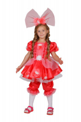 Карнавальный костюм "Кукла Тутси" для девочки
