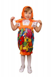 Карнавальный костюм "Матрешка" детский