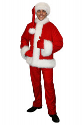 Новогодний костюм "Санта люкс" взрослый