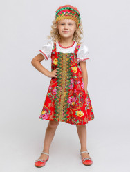 Карнвальный костюм  "Красна-девица ", детский
