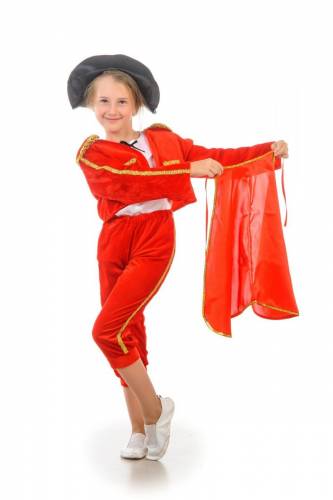 Карнавальный костюм Испанка, рост 122-134 см