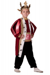 Карнавальный костюм "Красный король" детский