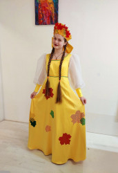 Карнавальный костюм "Осень народная" взрослый