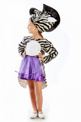 Карнавальный костюм "Зебра" для девочки
