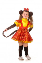 Карнавальный костюм "Веселая обезьянка" детский, для девочки