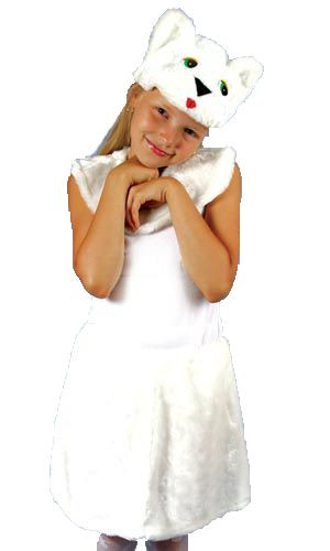 Карнавальный костюм "Кошечка" детский, для девочки