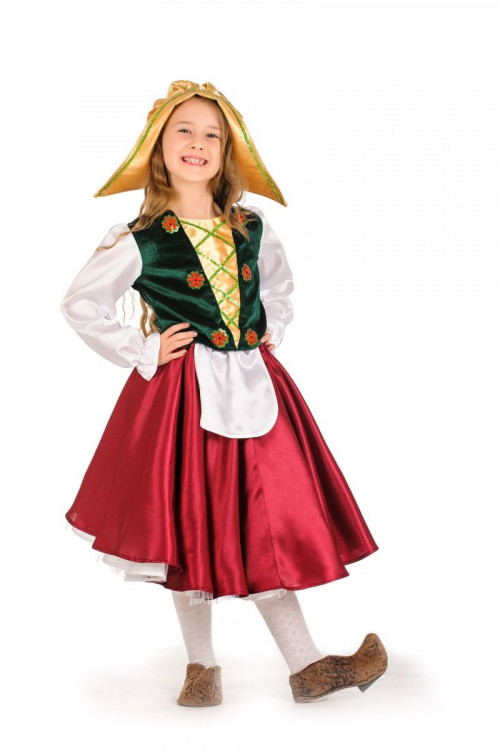Карнавальный костюм "Герда" для девочки