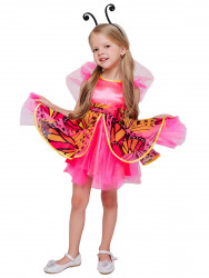 Карнавальный костюм "Бабочка" детский, для девочки