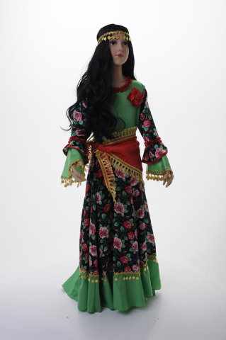 Карнавальный костюм Цыганка Сэра, рост 146 см фото