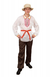 Карнавальный национальный костюм Белорус взрослый