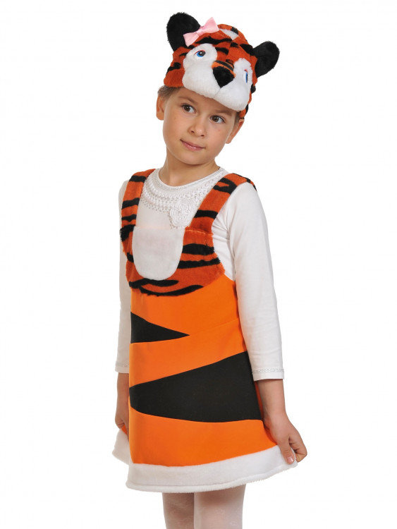 Карнавальный костюм "Тигрица" детский