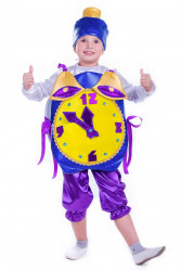 Карнавальный костюм "Часы праздничные" детский