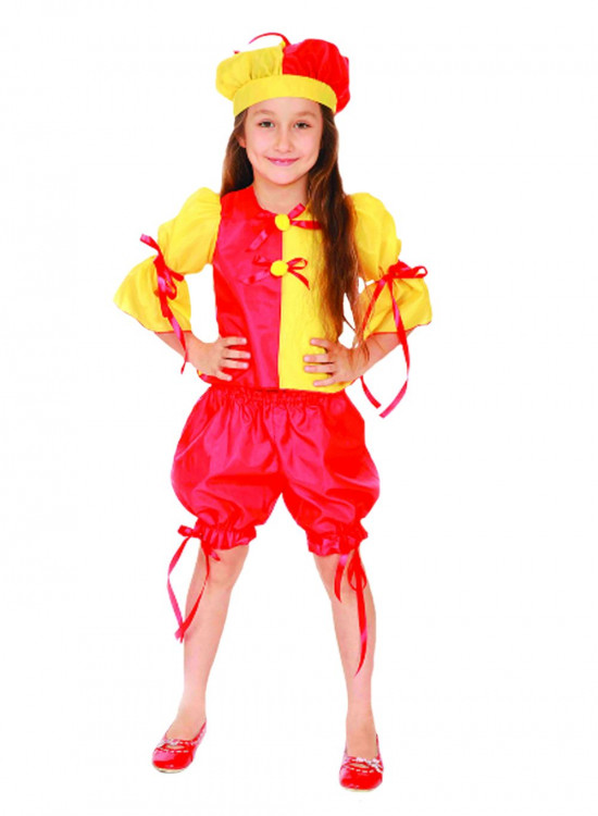 Карнавальный костюм Клоунесса детский