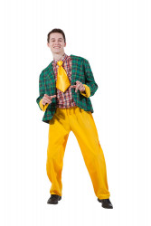 Карнавальный костюм зеленый "Стиляга" мужской взрослый