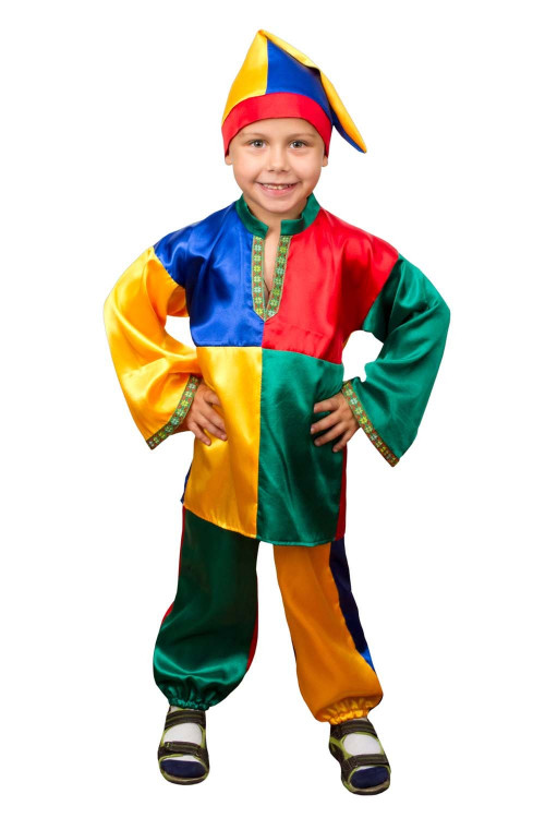 Карнавальный костюм Петрушка детский