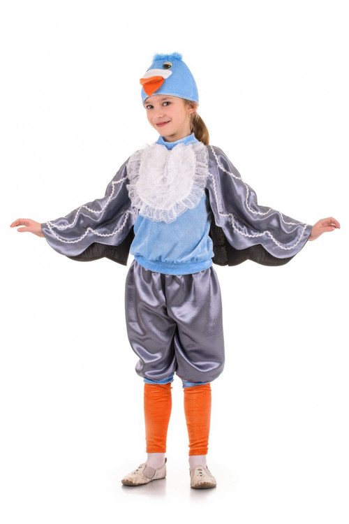 Карнавальный костюм "Голубь" для мальчика и девочки