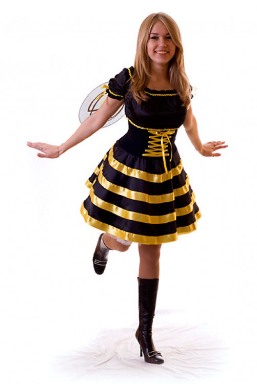 Карнавальный костюм "Пчелка непоседа" взрослый 