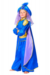 Карнавальный костюм "Восточный принц" синий, детский