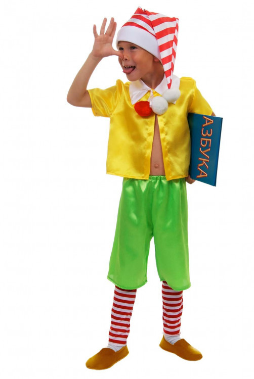Карнавальный костюм Буратино для мальчика