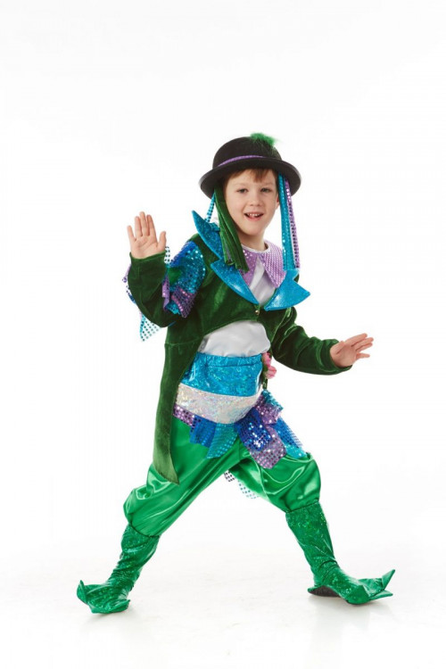 Карнавальный костюм "Водяной" детский, для мальчика