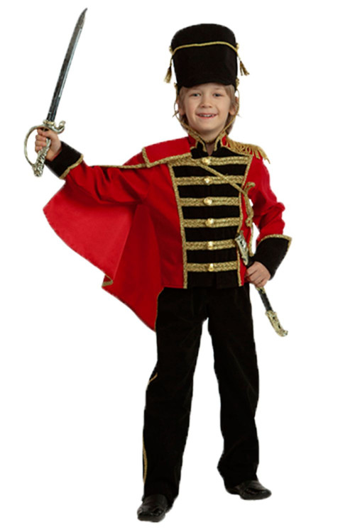 Карнавальный костюм "Гусар" детский, для мальчика