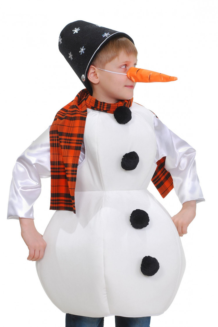 Костюм снеговика для мальчика