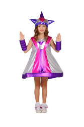 Карнавальный костюм "Инопланетянка" для девочки