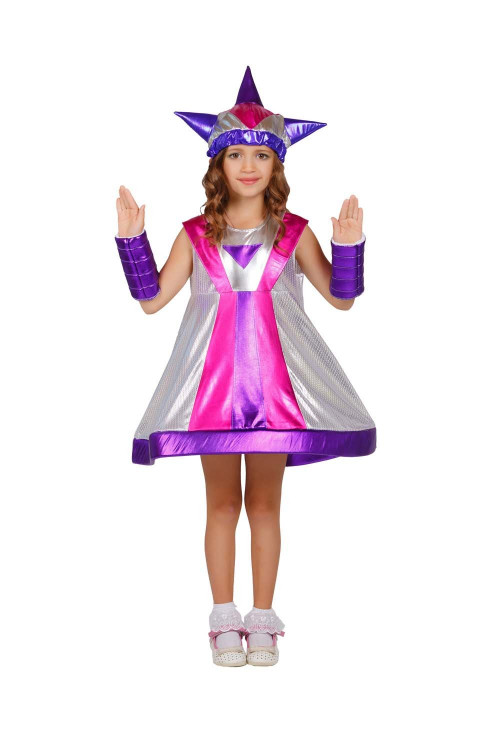 Карнавальный костюм Инопланетянка для девочки