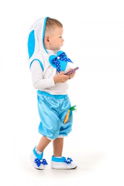 Карнавальный костюм "Зайчик кроха" для мальчика