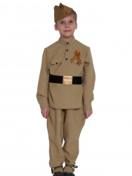 Детский военный костюм "Солдат в галифе" (без сапог)