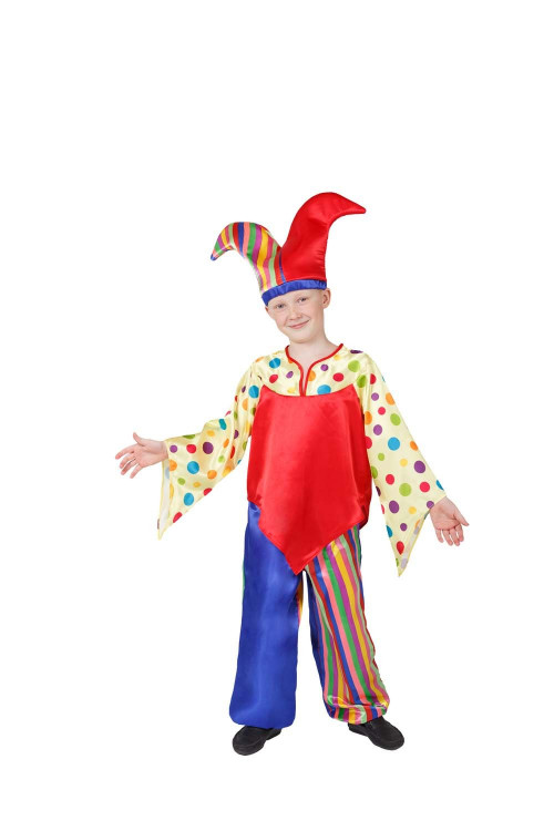 Карнавальный костюм Скоморох детский