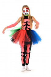 Карнавальный костюм для девочки "Принцесса скелетов"