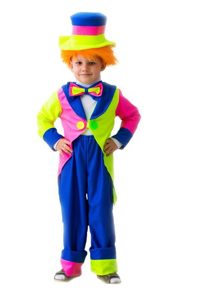 Карнавальный костюм Клоун в шляпе детский