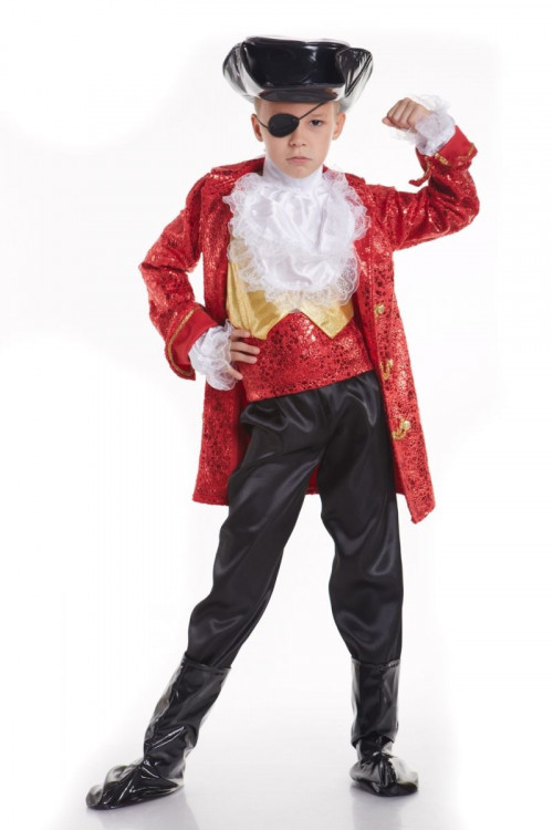 Карнавальный костюм "Капитан пиратов" для мальчика