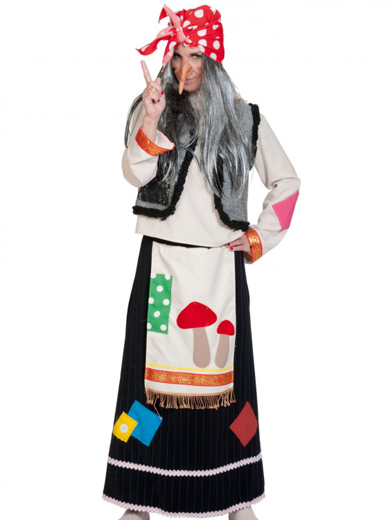 Маскарадный костюм "Баба-Яга" женский