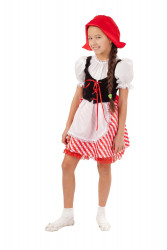 Карнавальный костюм "Красная Шапочка" детский, для девочки