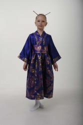 Национальный костюм "Японка" для девочки